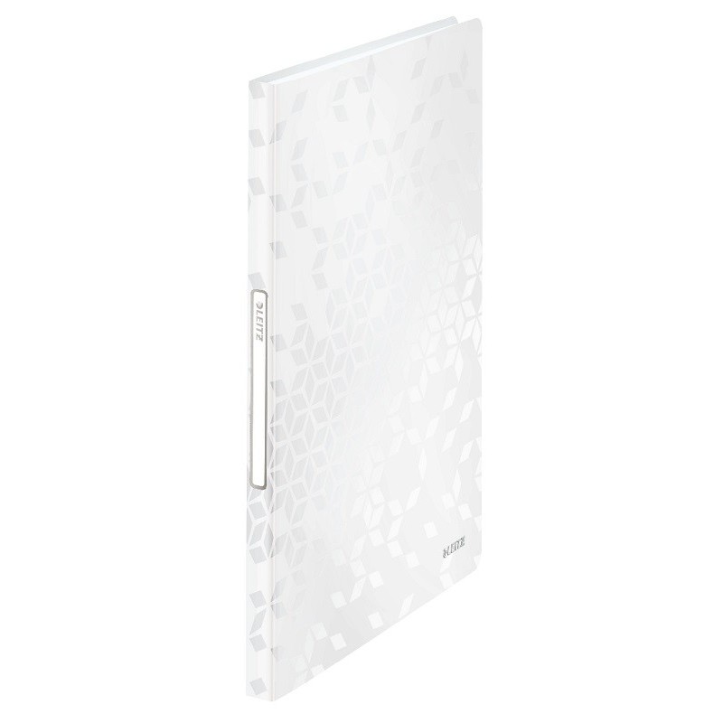 Mapa de prezentare LEITZ WOW, coperta moale, PP, A4, 40 de folii, alb