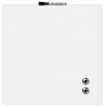 Tabla NOBO magnetica patrata, 360x360mm, alb