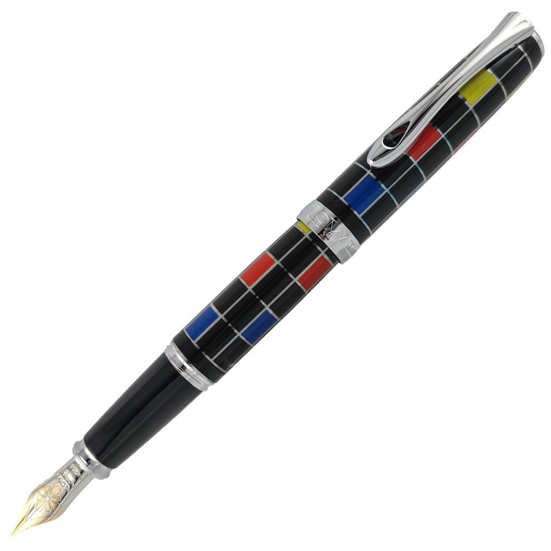 DIPLOMAT Excellence A plus - Bauhaus - stilou cu penita M, aurita 14kt. - limited edition