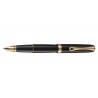 DIPLOMAT Traveller black lacquer gold - roller