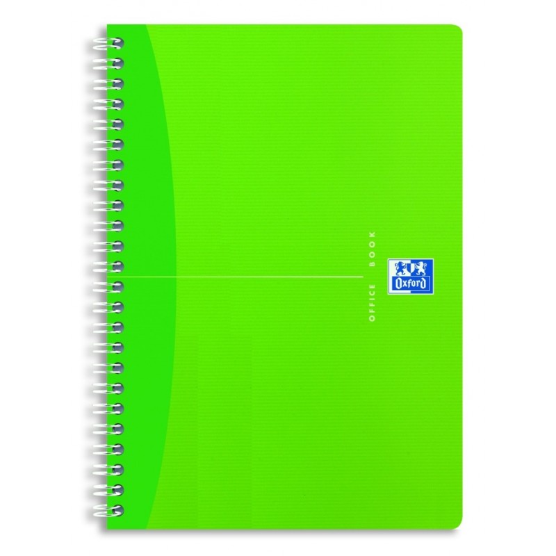 Caiet cu spirala A5, OXFORD Office MyColours, 90 file - 90g/mp, Scribzee, coperta PP - dictando