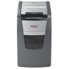 Distrugator documente automat REXEL OPTIMUM 130X, P4, cross-cut (confeti), 130 coli, cos 44l, negru-