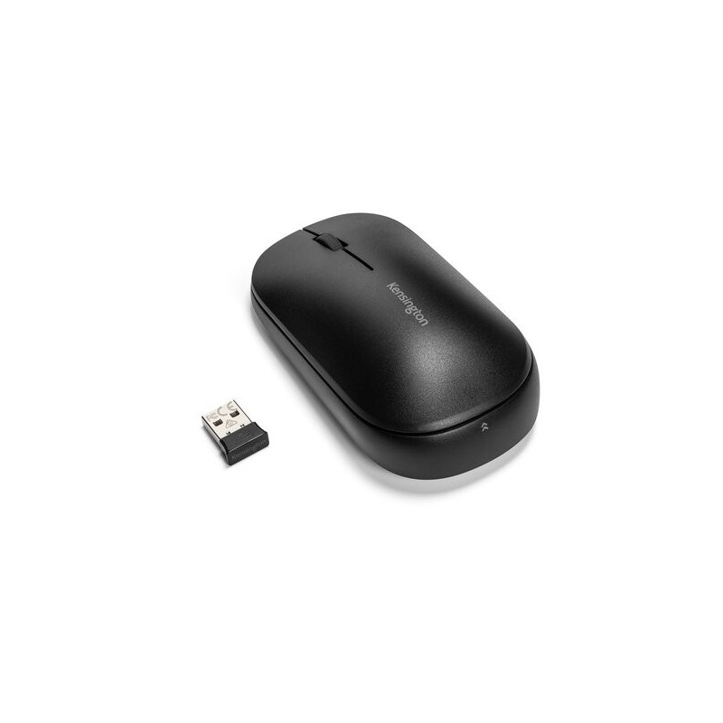 Mouse Kensington SureTrack, conexiune wireless sau bluetooth, dimensiune medie, negru