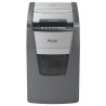 Distrugator documente automat REXEL OPTIMUM 150M, P5, micro-cut (particule), 150 coli, cos 44l, negr
