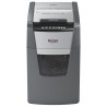 Distrugator documente automat REXEL OPTIMUM 150X, P4, cross-cut (confeti), 150 coli, cos 44l, negru-