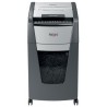 Distrugator documente automat REXEL OPTIMUM 300M, P5, micro-cut (particule), 300 coli, cos 60l, negr