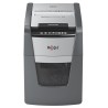 Distrugator documente automat REXEL OPTIMUM 90X, P4, cross-cut (confeti), 90 coli, cos 34l, negru-g