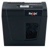 Distrugator documente manual REXEL SECURE X 6, P4, cross-cut (confeti), 6 coli, 10l, negru