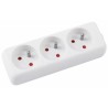 Prelungitor cu 3 prize, lungime - 3 metri, Office Products - alb