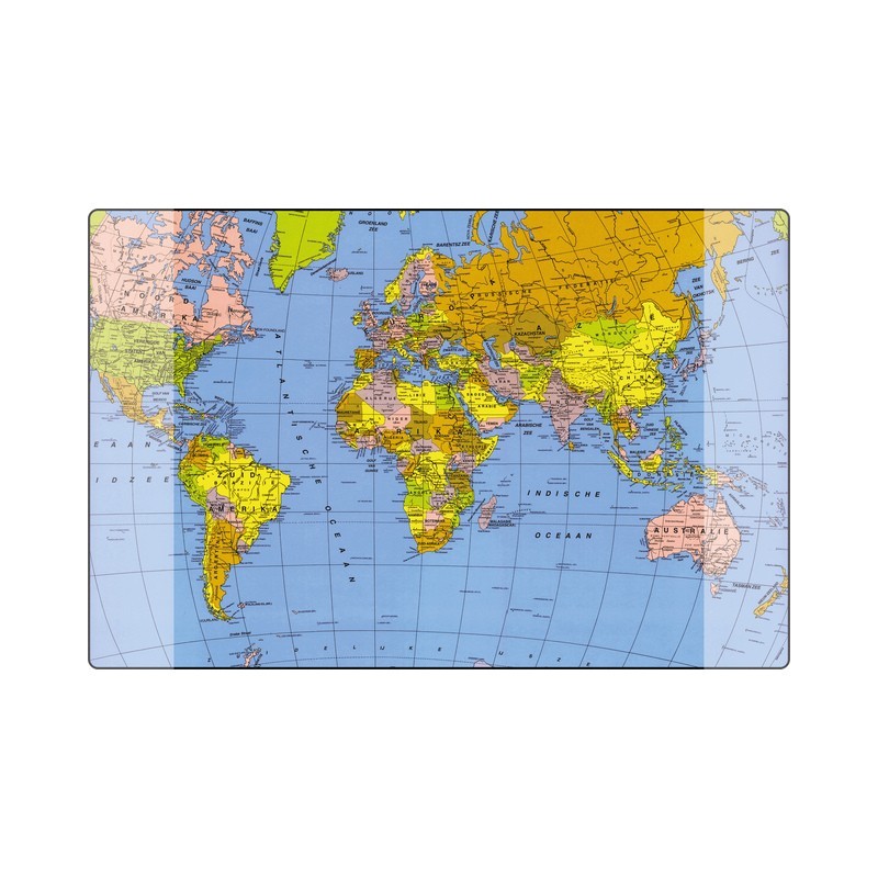 Mapa birou 38 x 58 cm, KANGARO - harta lumii