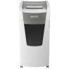 Distrugator documente automat LEITZ IQ Office, P5, micro-cut (particule), 600 coli, cos 110l, alb-gr