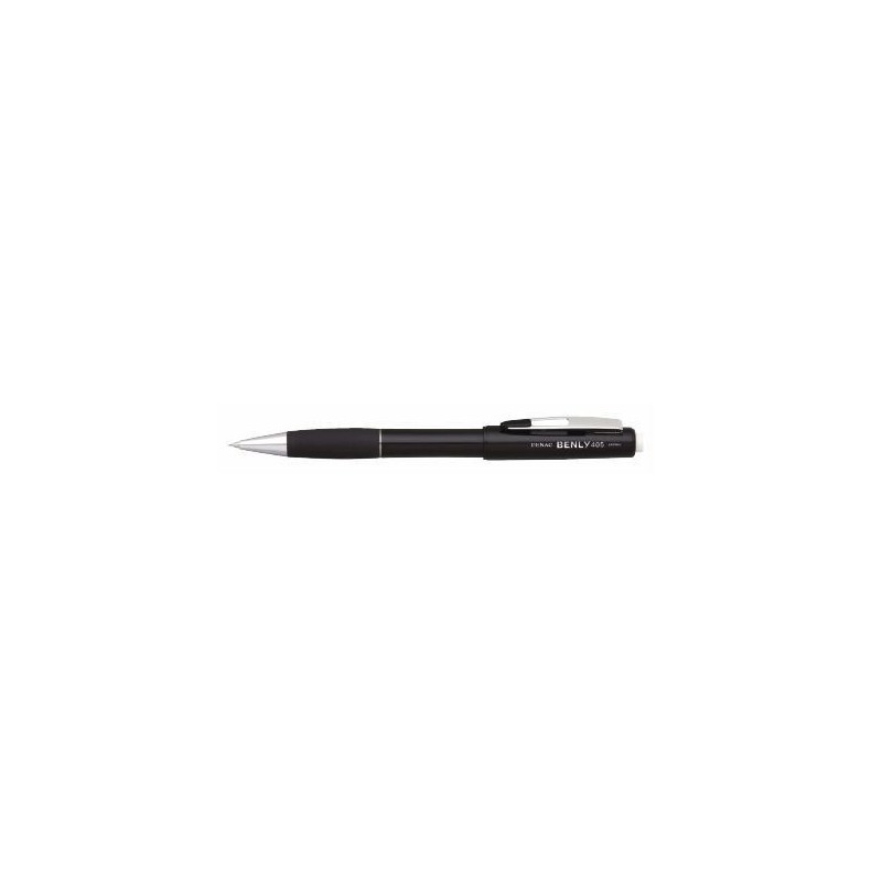 Creion mecanic de lux PENAC Benly 405, 0.5mm, varf si accesorii metalice - corp negru