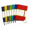 Caiet cu elastic, coperti rigide, 140 x 215mm, 96 file-80g/mp, hartie cream, AURORA - dictando