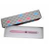 Pix multifunctional de lux PENAC Multisync MS-107, in cutie cadou, corp roz - accesorii argintii