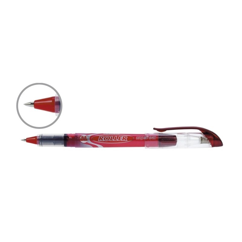 Roller cu cerneala PENAC, ball point 0.7mm - scriere rosie
