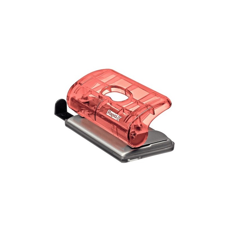 Perforator platic Rapid Colour"Breeze FC5, 10 coli, cutie, corai