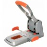 Perforator de mare capacitate metalic, RAPID Supreme HDC 150/2, 150 coli - argintiu/portocaliu