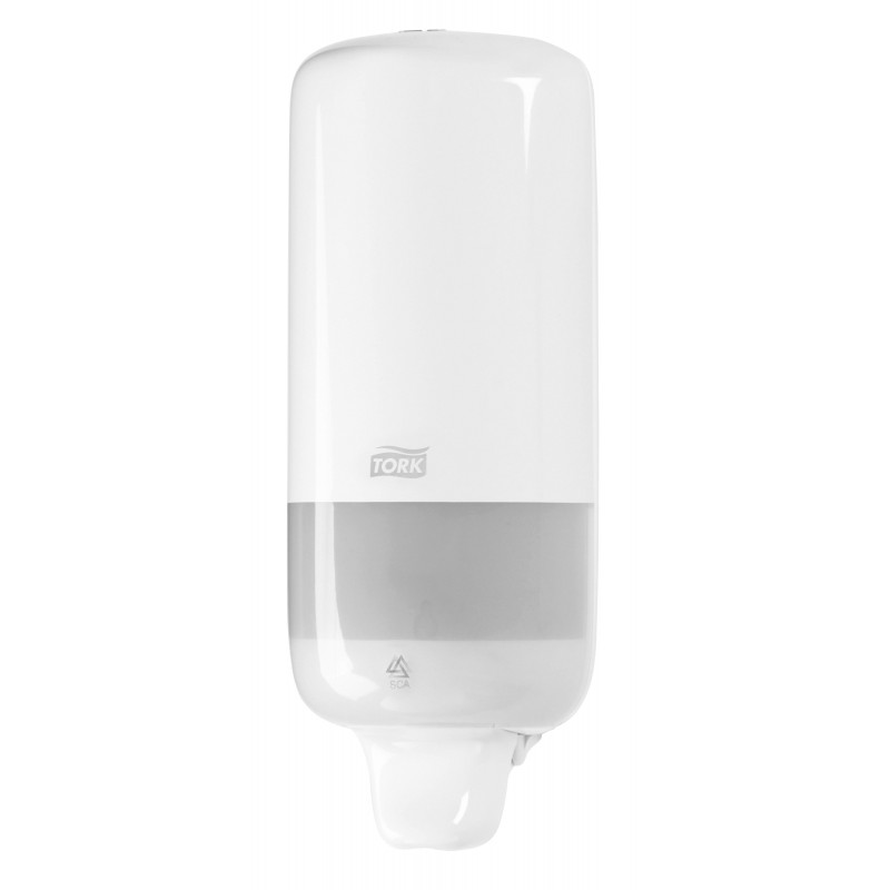 Dispenser TORK Elevation, pentru sapun lichid, 296x112x114mm, (rezerva captiva) - alb