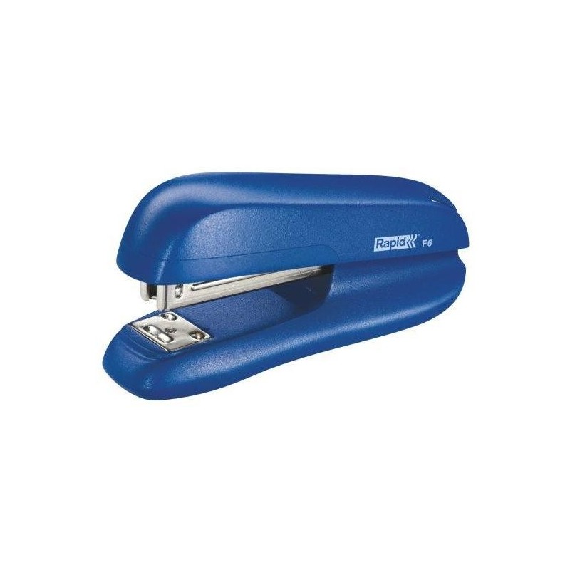 Capsator plastic RAPID F6, 20 coli - albastru