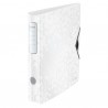 Biblioraft LEITZ 180 Active WOW, polyfoam, A4, 65 mm, alb