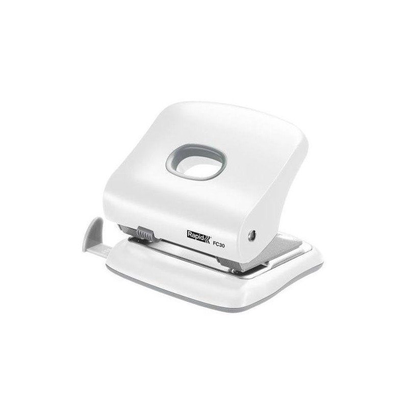 Perforator plastic RAPID FC30, 30 coli - alb