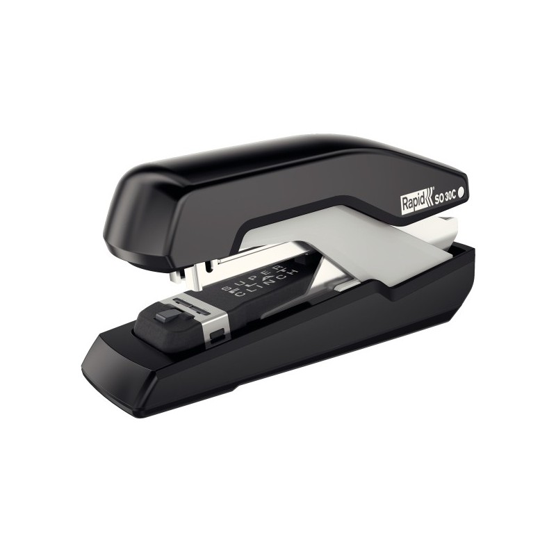 Capsator plastic RAPID Supreme Omnipress SO30c, 30 coli - negru