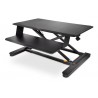 Statie de lucru Kensington SmartFit, pozitie sezut/in picioare, negru