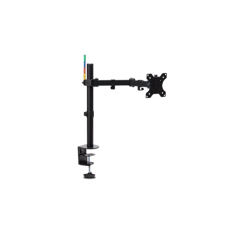 Suport pentru monitor Kensington SmartFit, brat ajustabil si extensibil, cu fixare pe birou, negru