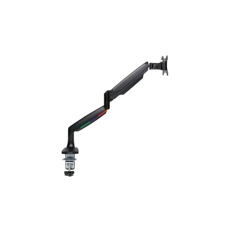 Suport pentru monitor Kensington SmartFit One Touch, brat ajustabil, cu fixare pe birou, negru