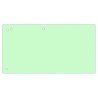 Separatoare carton pentru biblioraft, 190 g/mp, 105 x 240mm, 100/set, Office Products Duo - verde