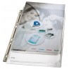 Folie de protectie LEITZ Jumbo, ranforsare metalica, PVC, A4, 170 mic, 3 buc/set, standard