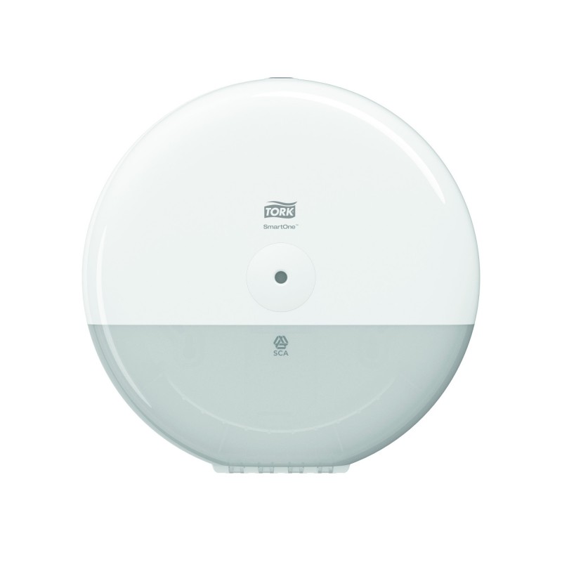 Dispencer TORK Elevation SmartOne, pentru hartie igienica rola jumbo, 268x269x157mm - alb