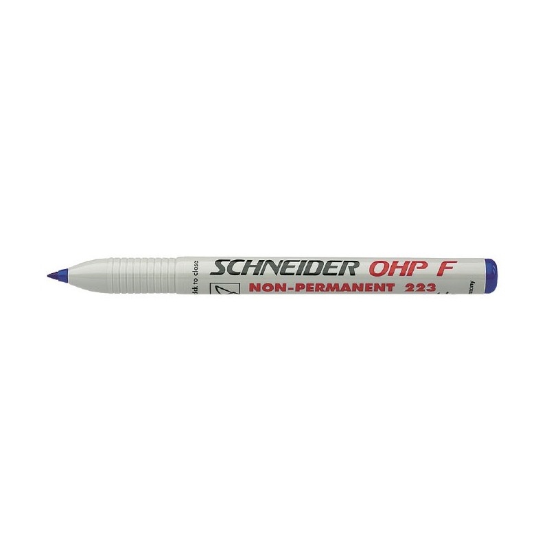 Universal non-permanent marker SCHNEIDER Maxx 223 F, varf 0.7mm - albastru