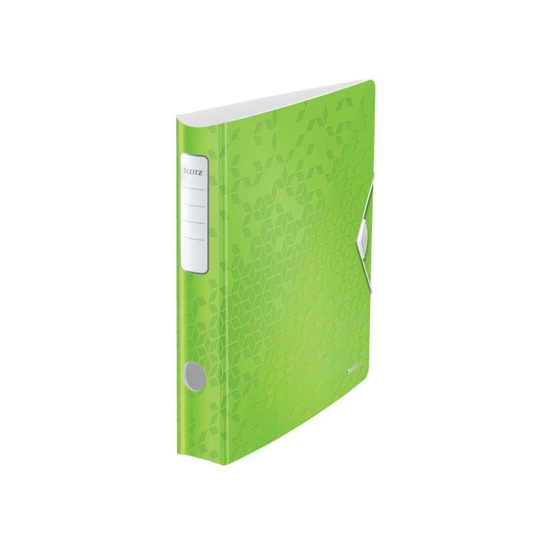 Biblioraft LEITZ 180 Active WOW, polyfoam, A4, 65 mm, verde
