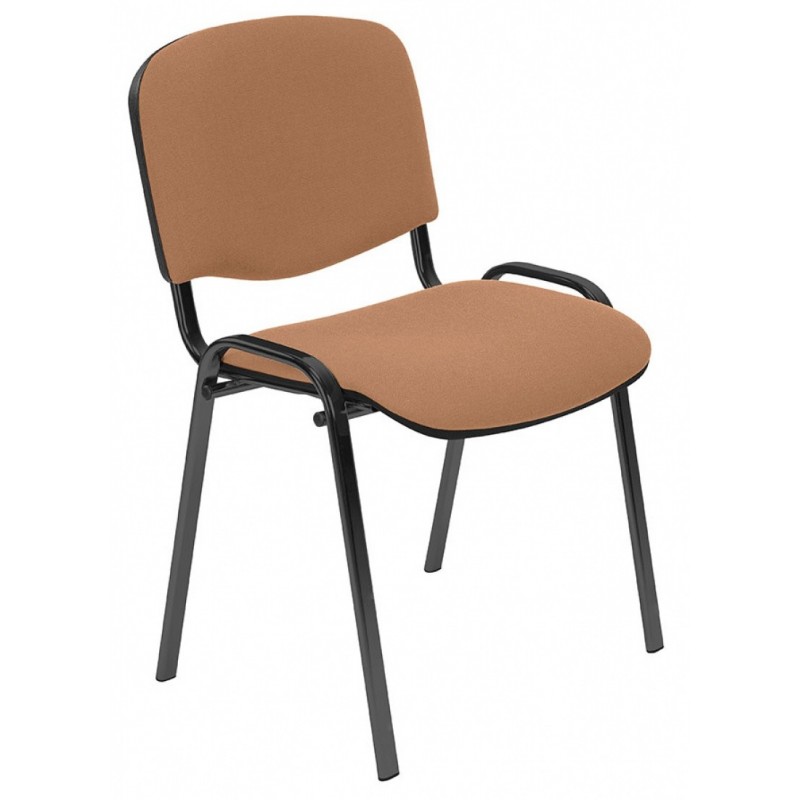 Scaun conferinte, stofa, Office Products Kos Premium - negru/bej