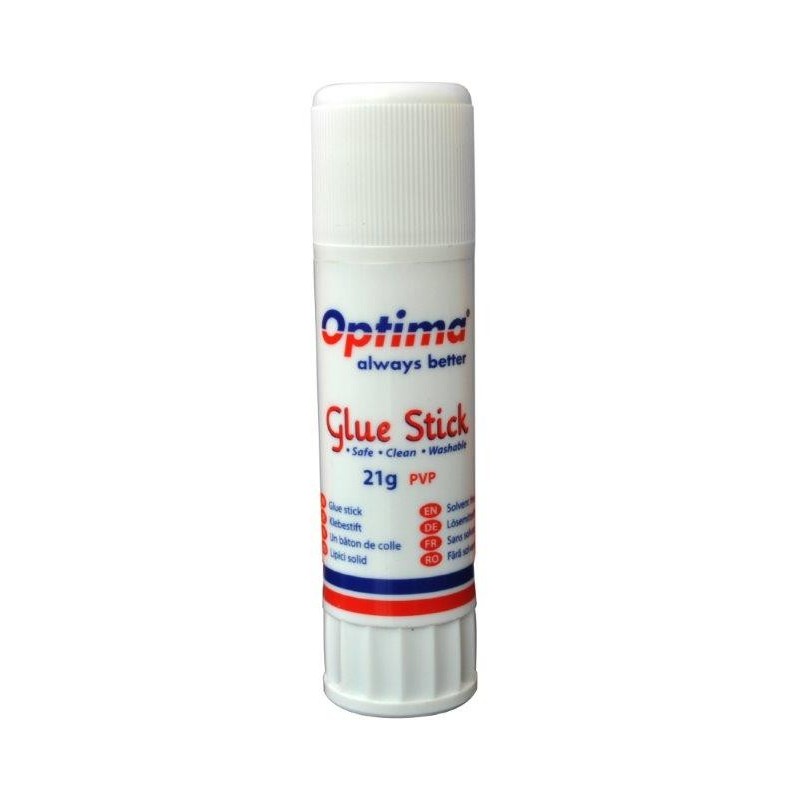 Lipici solid, 21 gr., calitate PVP, Optima