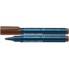 Permanent marker SCHNEIDER Maxx 130, varf rotund 1-3mm - maro
