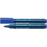 Permanent marker SCHNEIDER Maxx 133, varf tesit 1+4mm - albastru