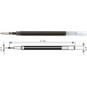 Rezerve cu gel PENAC GBR3, 2 buc/set, 0.7mm, pentru Inketti, FX-7, CCH-3 gel - albastra