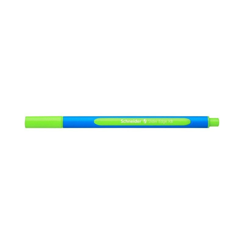 Pix SCHNEIDER Slider Edge XB, rubber grip, varf 1.4mm - scriere vernil