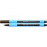 Pix SCHNEIDER Slider Edge XB, rubber grip, varf 1.4mm - scriere maro