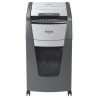 Distrugator documente automat REXEL OPTIMUM 225M, P5, micro-cut (particule), 225 coli, cos 60l, negr