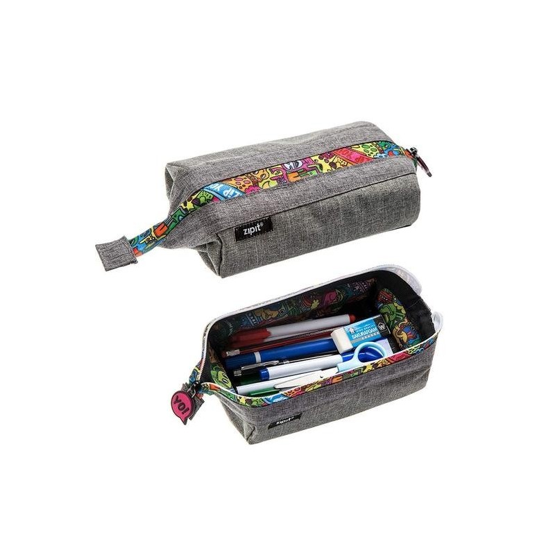 Penar cu fermoar ZIPIT Lenny - Grey