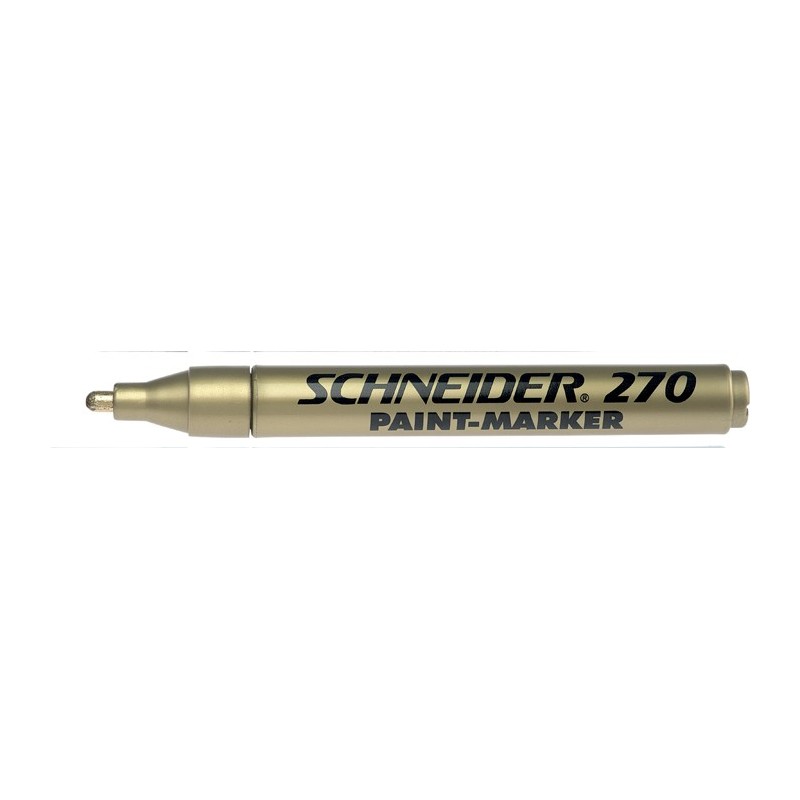 Marker cu vopsea SCHNEIDER Maxx 270, varf rotund 1-3mm - maro