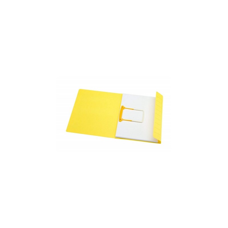 Dosar carton color cu alonja arhivare de mare capacitate, DJOIS Secolor - galben