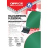 Coperta carton lucios 250g/mp, A4, 100/top, Office Products - verde