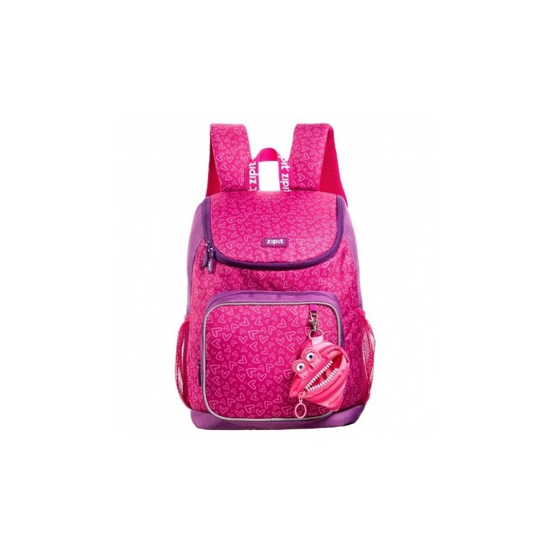 Rucsac Zipit Wildlings Premium - roz cu mini buzunar gratuit