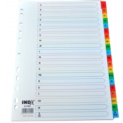 Index carton alb Mylar...