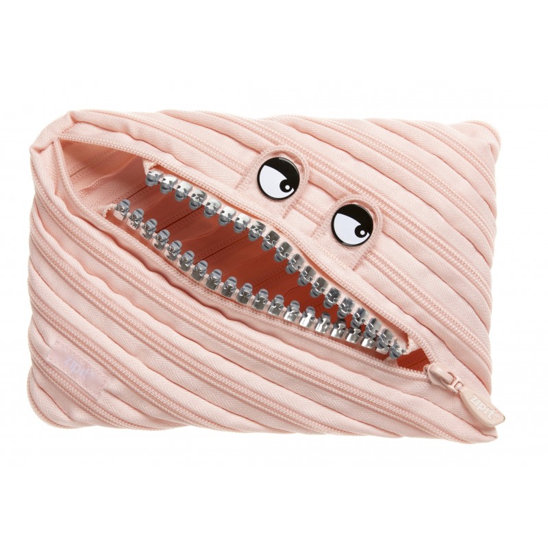 Penar cu fermoar, ZIPIT Grillz Monster Jumbo - piersica