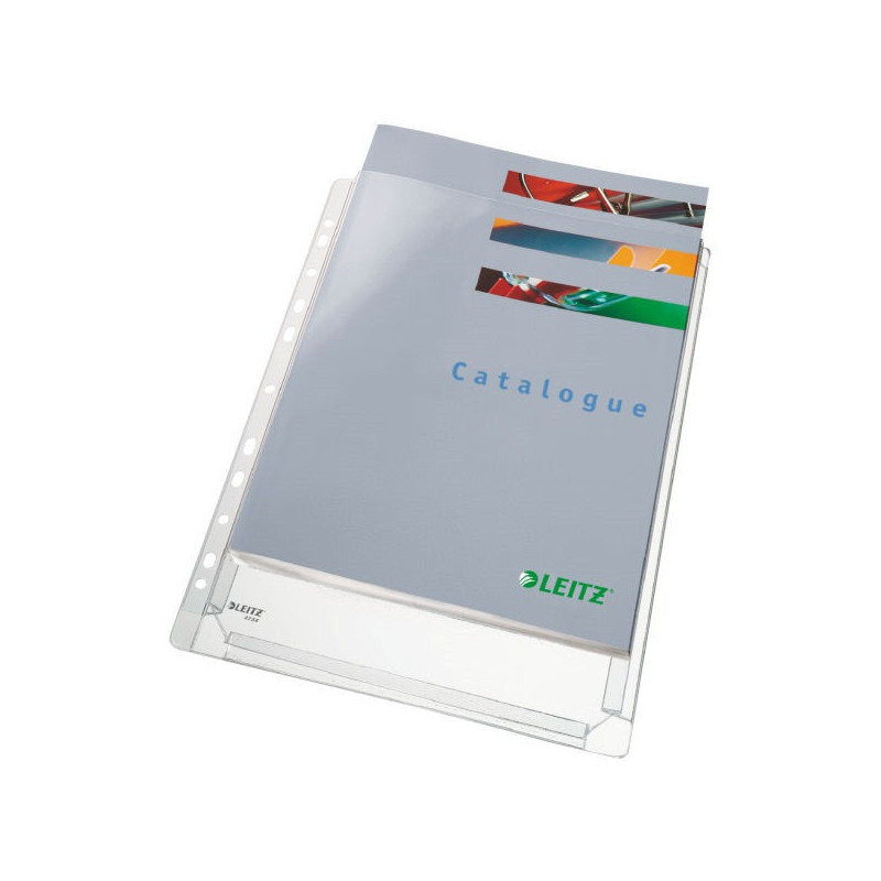 Folie de protectie LEITZ Jumbo, PVC, A4, 170 mic, 5 buc/set, standard